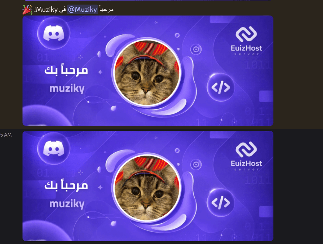 بوت السسيتم في الديسكورد 6